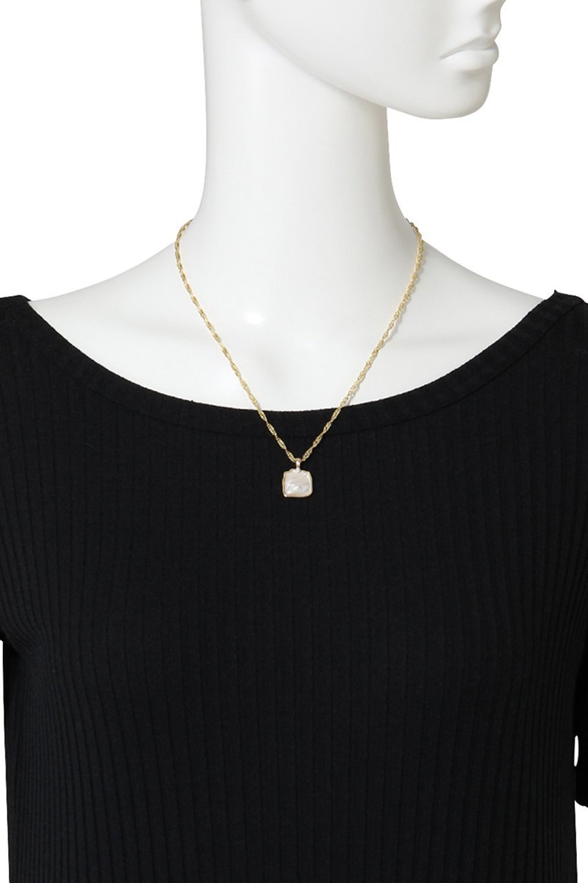 【デイジー ロンドン/DAISY LONDON】のORGANIC MOTHER OF PEARL ネックレス 人気、トレンドファッション・服の通販 founy(ファニー) ファッション Fashion レディースファッション Fashion for Women ジュエリー Jewelry ネックレス Necklaces & Pendants コレクション Collection, Seasonal Line ショート Short, Short Length スクエア Square, Square Shape ネックレス Necklace, Pendant Necklace パール Pearl, Pearl Accent フェミニン Feminine, Girly プレート Plate, Dish エレガント 上品 Elegant other-3|ID: prp329100004079367 ipo3291000000035658985