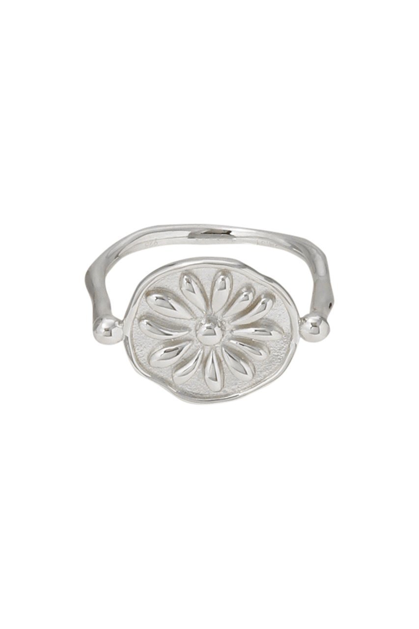 【デイジー ロンドン/DAISY LONDON】のDAISY FLOWER リング インテリア・キッズ・メンズ・レディースファッション・服の通販 founy(ファニー) 　ファッション　Fashion　レディースファッション　Fashion for Women　ジュエリー　Jewelry　オーガニック　Organic Cotton　コレクション　Collection, Seasonal Line　シルバー　Silver, Metallic Silver　エレガント 上品　Elegant　シルバー|ID: prp329100004079379 ipo3291000000035659030