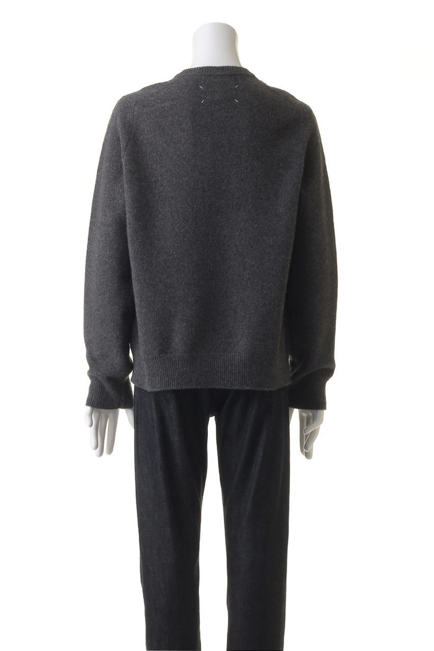 【メゾン マルジェラ/MAISON MARGIELA / MEN】の【MEN】クルーネック ウール セーター 人気、トレンドファッション・服の通販 founy(ファニー) 　ファッション　Fashion　メンズファッション　Fashion for Men　トップス・カットソー　Cut & Sew Tops　メンズシャツ　Shirts　シンプル　Simple, Minimal　スリーブ　Sleeve, Long Sleeve / Short Sleeve　セーター　Sweater, Knitwear　フィット　Fit, Slim Fit　ベーシック　Basic, Essential　リブニット　Rib Knit, Ribbed Knit　ロング　Long, Long-Length　other-4|ID: prp329100004079398 ipo3291000000032913123