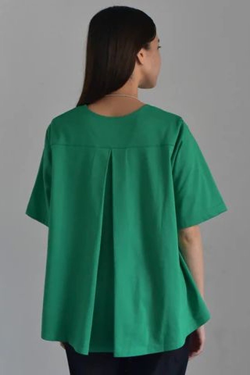 【レリル/lelill】のハイテク タックフレアーTシャツ 人気、トレンドファッション・服の通販 founy(ファニー) 　ファッション　Fashion　レディースファッション　WOMEN　トップス・カットソー　Tops/Tshirt　シャツ/ブラウス　Shirts/Blouses　ロング / Tシャツ　T-Shirts　カットソー　Cut and Sewn　おすすめ　Recommend　ショート　Short　スリーブ　Sleeve　フレア　Flare　人気　Popularity　再入荷　Restock/Back In Stock/Re Arrival　定番　Standard　other-8|ID: prp329100004079411 ipo3291000000031887635
