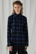 【プランク プロジェクト/PRANK PROJECT】のマルチチェックボディピアスシャツ / Multi Check Body Pierce Shirt 人気、トレンドファッション・服の通販 founy(ファニー) ファッション Fashion レディースファッション WOMEN トップス・カットソー Tops/Tshirt シャツ/ブラウス Shirts/Blouses インナー Inner ジャケット Jacket スウェット Sweat スリーブ Sleeve チェック Check ロング Long 今季 This Season 夏 Summer 秋 Autumn/Fall 羽織 Haori thumbnail BLU(ブルー)|ID: prp329100004079416 ipo3291000000027563769