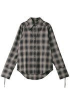 【プランク プロジェクト/PRANK PROJECT】のマルチチェックボディピアスシャツ / Multi Check Body Pierce Shirt BLK(ブラック)|ID: prp329100004079416 ipo3291000000035063944