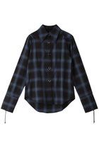 【プランク プロジェクト/PRANK PROJECT】のマルチチェックボディピアスシャツ / Multi Check Body Pierce Shirt BLU(ブルー)|ID: prp329100004079416 ipo3291000000035063946