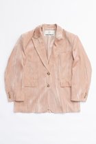 【プランク プロジェクト/PRANK PROJECT】のベルベットジャケット / Velvet Jacket 人気、トレンドファッション・服の通販 founy(ファニー) ファッション Fashion レディースファッション WOMEN アウター Coat Outerwear ジャケット Jackets クラシック Classic ショルダー Shoulder ジャケット Jacket スマート Smart セットアップ Set Up フィット Fit フレア Flare ベルベット Velvet リラックス Relax ルーズ Loose 再入荷 Restock/Back In Stock/Re Arrival thumbnail PNK(ピンク)|ID: prp329100004079422 ipo3291000000027563790