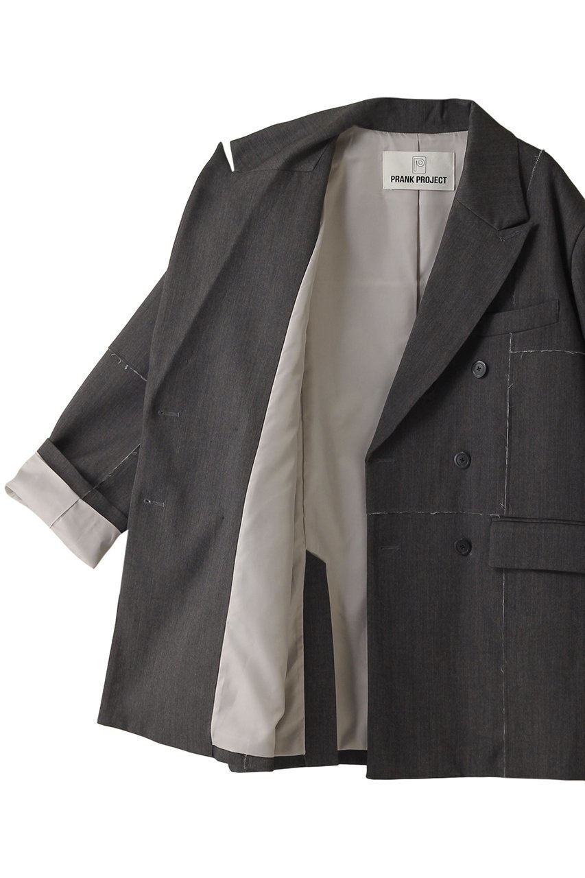 【プランク プロジェクト/PRANK PROJECT】のカットオフパーツジャケット / Cut Off Parts Jacket 人気、トレンドファッション・服の通販 founy(ファニー) 　ファッション　Fashion　レディースファッション　WOMEN　アウター　Coat Outerwear　ジャケット　Jackets　ジャケット　Jacket　ダブル　Double　メンズ　Mens　other-6|ID: prp329100004079424 ipo3291000000031418040