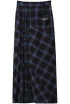 【プランク プロジェクト/PRANK PROJECT】のマルチチェックレースアップスカート / Multi Check Lace-Up Skirt 人気、トレンドファッション・服の通販 founy(ファニー) ファッション Fashion レディースファッション Fashion for Women スカート Skirts ロングスカート Long Skirts / Maxi & Midi Skirts おすすめ Recommended / Our Picks ジャケット Jacket, Outerwear セットアップ Set-Up, Coordinated Outfit チェック Check, Plaid, Tartan トレンド Trend, Trending Now フロント Front, Front Design ベスト Vest, Waistcoat ルーズ Loose, Oversized レース Lace, Lace Fabric ロング Long, Long-Length A/W・秋冬 Autumn/Winter thumbnail BLU(ブルー)|ID: prp329100004079429 ipo3291000000034423880