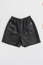 【プランク プロジェクト/PRANK PROJECT】のレザーショーツ / Leather Shorts 人気、トレンドファッション・服の通販 founy(ファニー) ファッション Fashion レディースファッション WOMEN パンツ Pants ハーフ / ショートパンツ Short Pants ショーツ Shorts ショート Short ソックス Socks タイツ Tights 再入荷 Restock/Back In Stock/Re Arrival thumbnail BLK(ブラック)|ID: prp329100004079431 ipo3291000000027563823