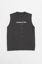 【プランク プロジェクト/PRANK PROJECT】のスタッズピアスロゴトップ/Studs Pierced Logo Top 人気、トレンドファッション・服の通販 founy(ファニー) ファッション Fashion レディースファッション WOMEN トップス・カットソー Tops/Tshirt キャミソール / ノースリーブ No Sleeves シャツ/ブラウス Shirts/Blouses ロング / Tシャツ T-Shirts カットソー Cut and Sewn キャミソール Camisole タンク Tank ノースリーブ No Sleeve フィット Fit フロント Front ワイド Wide ヴィンテージ Vintage thumbnail C.GRY(チャコールグレー)|ID: prp329100004079437 ipo3291000000027563844