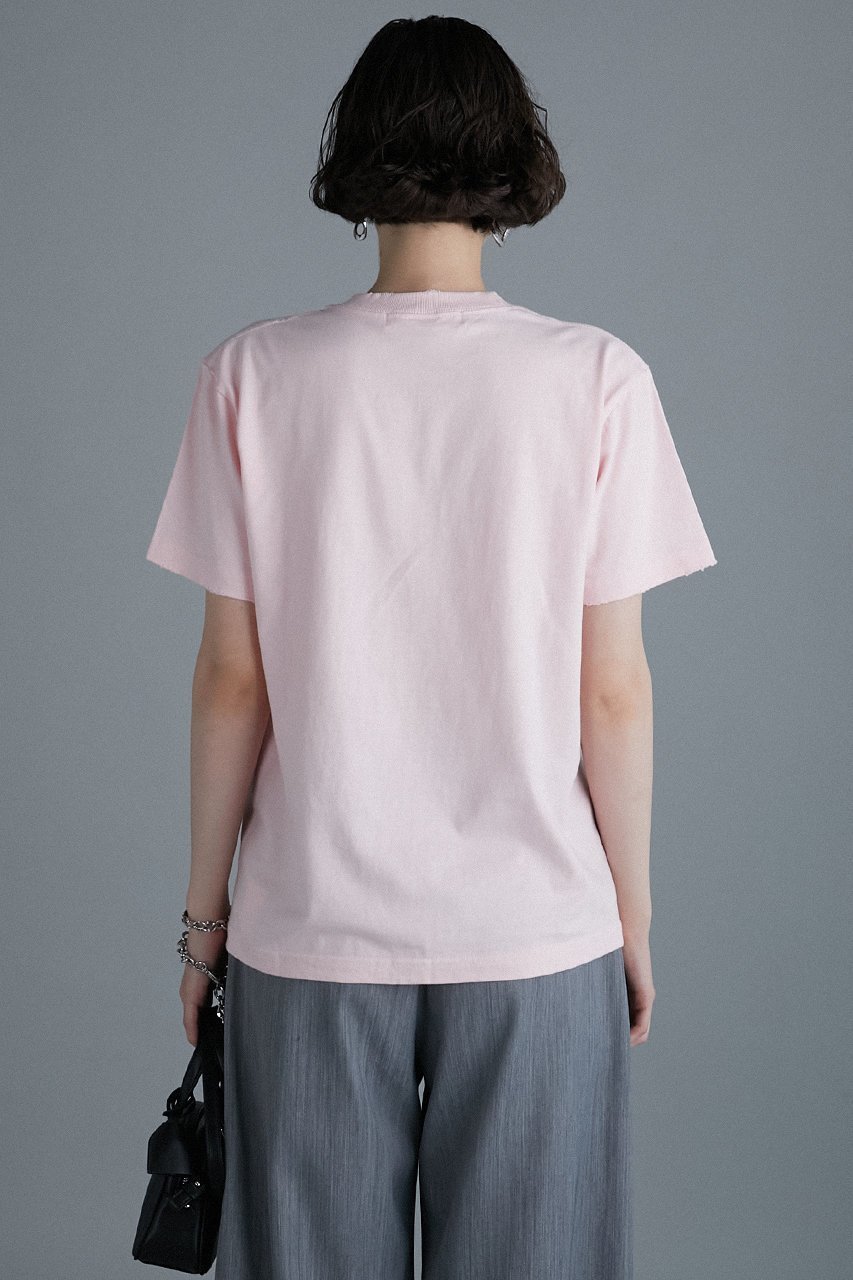 【プランク プロジェクト/PRANK PROJECT】のハートアイレットFAITH-TEE/Heart Eyelet FAITH-TEE 人気、トレンドファッション・服の通販 founy(ファニー) 　ファッション　Fashion　レディースファッション　Fashion for Women　トップス・カットソー　Cut & Sew Tops　シャツ・ブラウス・オフィスカジュアル　Elegant Blouses & Button-Ups　ロングTシャツ・Tシャツ　Longline T-Shirts & Tees　カットソー・ベーシックTシャツ　Cut-and-Sewn Tops / Stretch Tees & Basics　アイレット　Eyelet Lace　グラフィック　Graphic, Graphic Design　ショート　Short, Short Length　スリーブ　Sleeve, Long Sleeve / Short Sleeve　バランス　Balance, Style Balance　プリント　Print, Printed Pattern　ベーシック　Basic, Essential　other-8|ID: prp329100004079438 ipo3291000000032916792