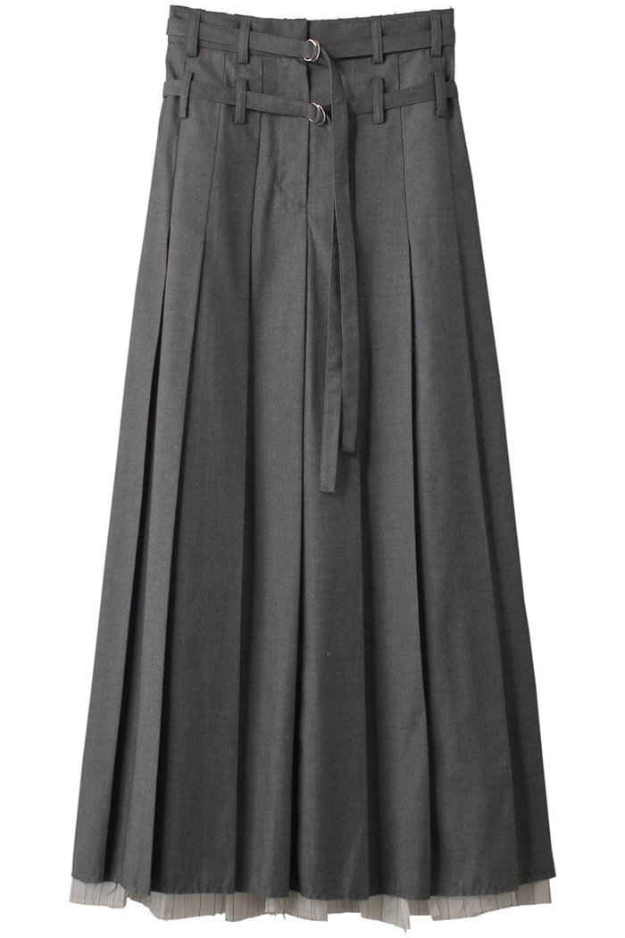 【プランク プロジェクト/PRANK PROJECT】のフロントプリーツスカート / Front Pleats Skirt インテリア・キッズ・メンズ・レディースファッション・服の通販 founy(ファニー) https://founy.com/ ファッション Fashion レディースファッション Fashion for Women スカート Skirts プリーツスカート / 上品フェミニンスタイル Pleated Skirts ロングスカート Long Skirts / Maxi & Midi Skirts ストライプ Stripe, Striped Pattern スリット Slit, Slit Detail タイツ Tights, Legwear ダブル Double, Double-Breasted チェック Check, Plaid, Tartan フロント Front, Front Design プリーツ Pleats, Pleated マキシ Maxi, Full Length レース Lace, Lace Fabric ロング Long, Long-Length |ID: prp329100004079456 ipo3291000000032824056