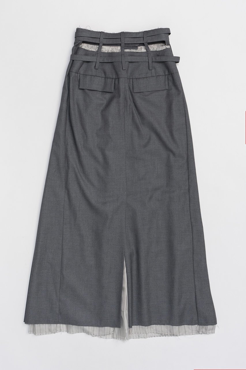 【プランク プロジェクト/PRANK PROJECT】のフロントプリーツスカート / Front Pleats Skirt 人気、トレンドファッション・服の通販 founy(ファニー) 　ファッション　Fashion　レディースファッション　Fashion for Women　スカート　Skirts　プリーツスカート / 上品フェミニンスタイル　Pleated Skirts　ロングスカート　Long Skirts / Maxi & Midi Skirts　ストライプ　Stripe, Striped Pattern　スリット　Slit, Slit Detail　タイツ　Tights, Legwear　ダブル　Double, Double-Breasted　チェック　Check, Plaid, Tartan　フロント　Front, Front Design　プリーツ　Pleats, Pleated　マキシ　Maxi, Full Length　レース　Lace, Lace Fabric　ロング　Long, Long-Length　other-4|ID: prp329100004079456 ipo3291000000032824061