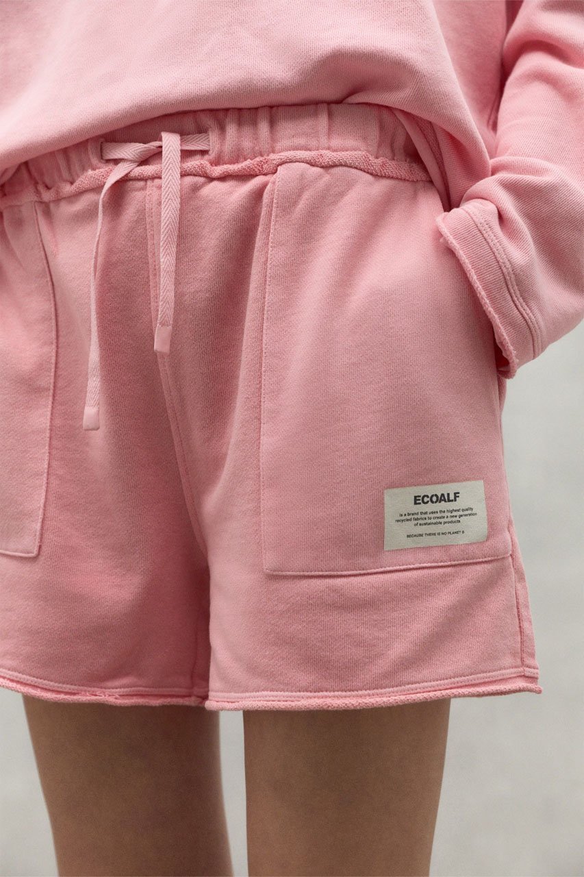 【エコアルフ/ECOALF】のNESS ショート パンツ / NESS SHORTS WOMAN インテリア・キッズ・メンズ・レディースファッション・服の通販 founy(ファニー) 　ファッション　Fashion　レディースファッション　WOMEN　パンツ　Pants　ハーフ / ショートパンツ　Short Pants　おすすめ　Recommend　なめらか　Smooth　サマー　Summer　ショート　Short　スウェット　Sweat　セットアップ　Set Up　トラベル　Travel　ドローコード　Draw Cord　リゾート　Resort　リラックス　Relax　ピンク|ID: prp329100004080968 ipo3291000000027582576