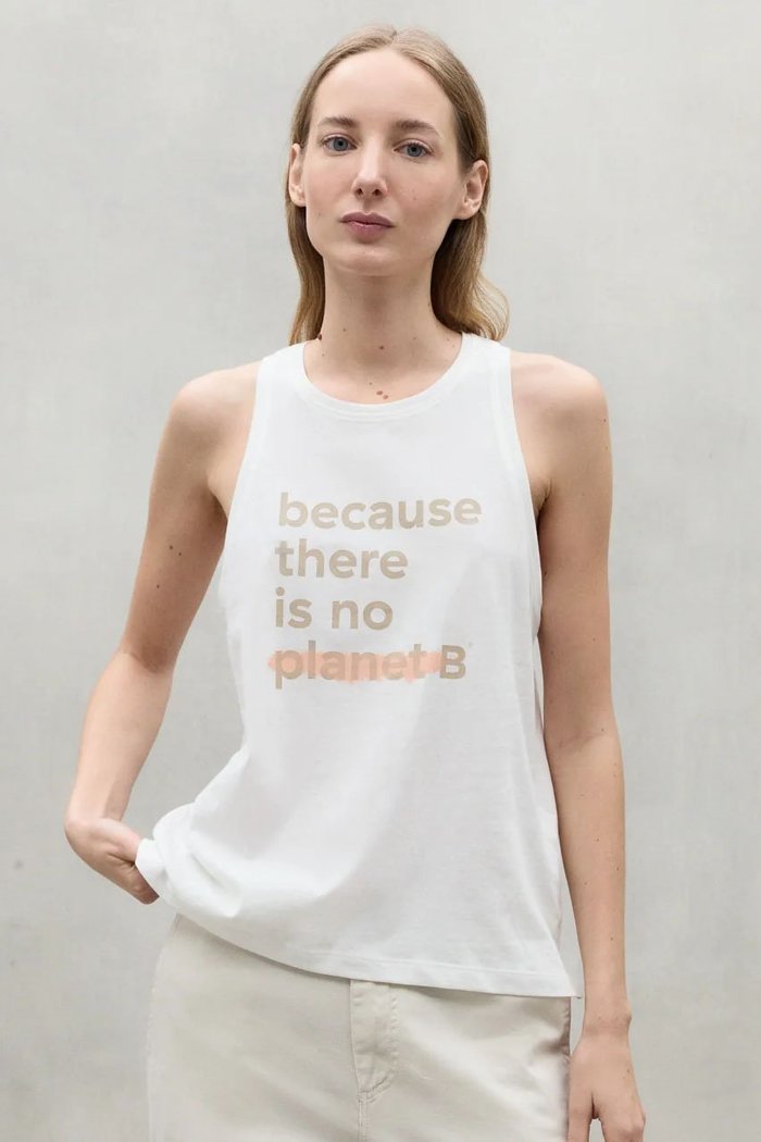 【エコアルフ/ECOALF】のUNDERLINED タンクトップ / UNDERLINED T-SHIRT WOMAN インテリア・キッズ・メンズ・レディースファッション・服の通販 founy(ファニー) https://founy.com/ ファッション Fashion レディースファッション Fashion for Women トップス・カットソー Cut & Sew Tops キャミソール&ノースリーブ Camisoles & Sleeveless Tops シャツ・ブラウス・オフィスカジュアル Elegant Blouses & Button-Ups ロングTシャツ・Tシャツ Longline T-Shirts & Tees カットソー・ベーシックTシャツ Cut-and-Sewn Tops / Stretch Tees & Basics なめらか Smooth, Silky Texture インナー Innerwear キャミソール Camisole, Spaghetti Strap Top コレクション Collection, Seasonal Line タンク Tank Top, Sleeveless Top |ID: prp329100004080970 ipo3291000000032913321
