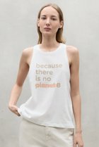 【エコアルフ/ECOALF】のUNDERLINED タンクトップ / UNDERLINED T-SHIRT WOMAN ホワイト|ID: prp329100004080970 ipo3291000000032913330