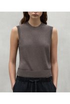 【エコアルフ/ECOALF】のMELIA サマーニット ベスト / MELIA LINEN KNITTED SWEATER WOMAN 人気、トレンドファッション・服の通販 founy(ファニー) ファッション Fashion レディースファッション WOMEN トップス・カットソー Tops/Tshirt ニット Knit Tops パーカ Sweats ベスト/ジレ Gilets/Vests プルオーバー Pullover スウェット Sweat なめらか Smooth コンパクト Compact サマー Summer シンプル Simple ベスト Vest ボトム Bottom リネン Linen 夏 Summer thumbnail ブラウン|ID: prp329100004080971 ipo3291000000027582586