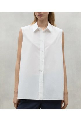 【エコアルフ/ECOALF】のANNA ノースリーブ シャツ / ANNA SHIRT WOMAN 人気、トレンドファッション・服の通販 founy(ファニー) ファッション Fashion レディースファッション WOMEN トップス・カットソー Tops/Tshirt キャミソール / ノースリーブ No Sleeves シャツ/ブラウス Shirts/Blouses ロング / Tシャツ T-Shirts カットソー Cut and Sewn なめらか Smooth キャミソール Camisole コンパクト Compact サマー Summer シンプル Simple スリット Slit タンク Tank ノースリーブ No Sleeve エレガント 上品 Elegant 夏 Summer |ID:prp329100004080972