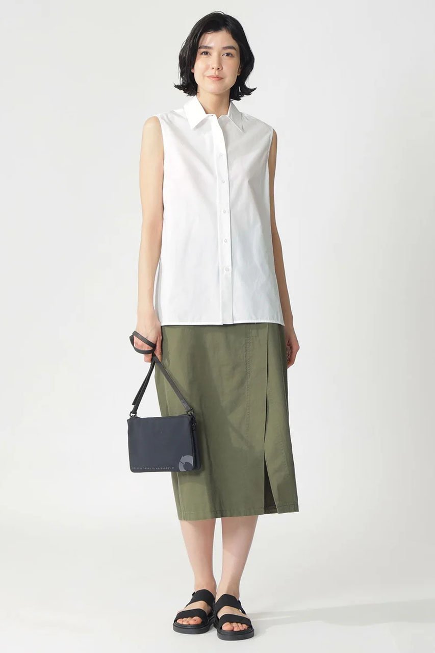【エコアルフ/ECOALF】のANNA ノースリーブ シャツ / ANNA SHIRT WOMAN 人気、トレンドファッション・服の通販 founy(ファニー) 　ファッション　Fashion　レディースファッション　Fashion for Women　トップス・カットソー　Cut & Sew Tops　キャミソール&ノースリーブ　Camisoles & Sleeveless Tops　シャツ・ブラウス・オフィスカジュアル　Elegant Blouses & Button-Ups　ロングTシャツ・Tシャツ　Longline T-Shirts & Tees　カットソー・ベーシックTシャツ　Cut-and-Sewn Tops / Stretch Tees & Basics　なめらか　Smooth, Silky Texture　キャミソール　Camisole, Spaghetti Strap Top　コンパクト　Compact, Small Size　サマー　Summer, Summer Style　シンプル　Simple, Minimal　スリット　Slit, Slit Detail　タンク　Tank Top, Sleeveless Top　ノースリーブ　Sleeveless, No-Sleeve　エレガント 上品　Elegant　夏　Summer　other-3|ID: prp329100004080972 ipo3291000000032913408