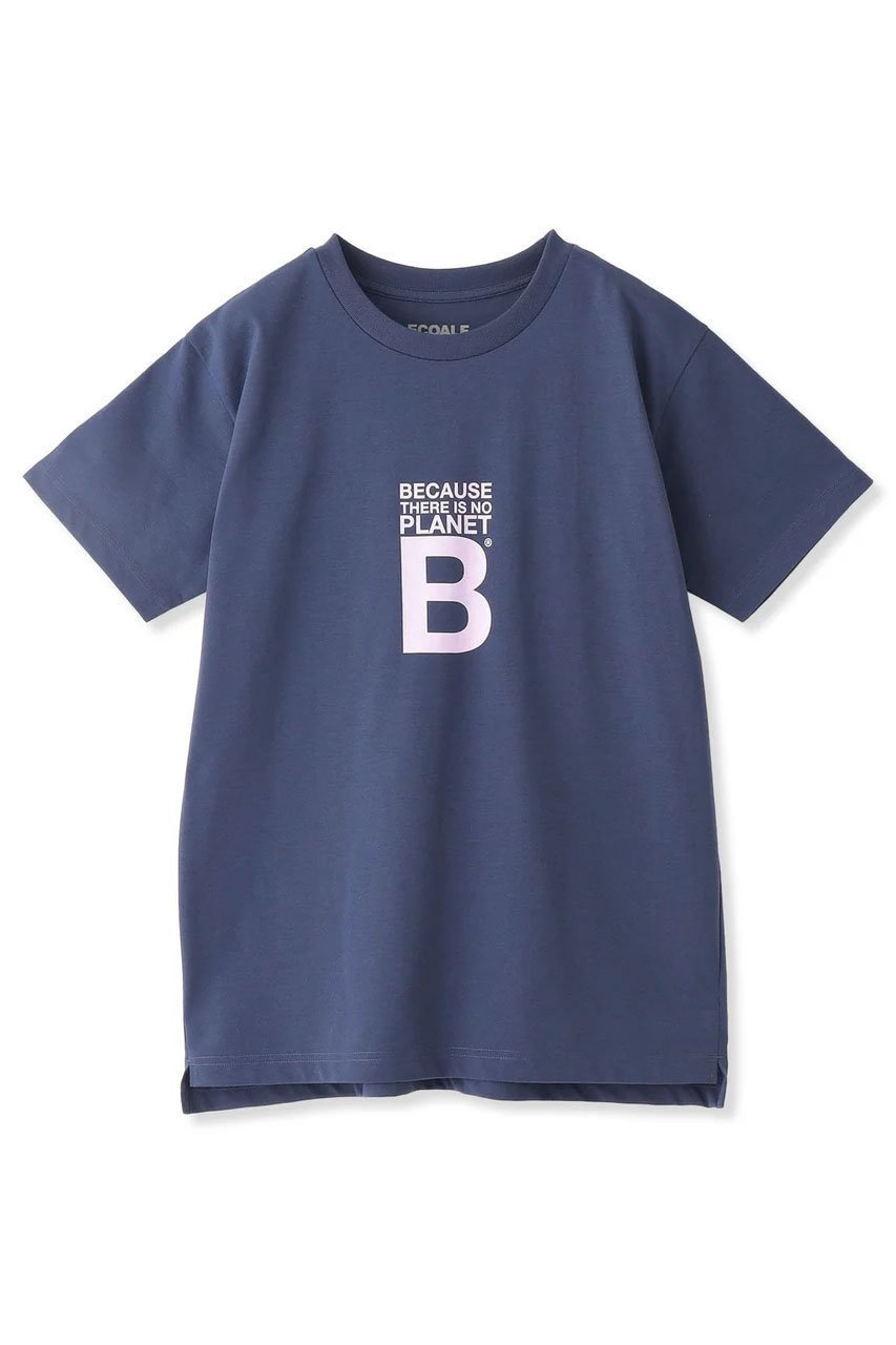 【エコアルフ/ECOALF】のACT ドライミックス BECAUSE Tシャツ 【日本限定】 インテリア・キッズ・メンズ・レディースファッション・服の通販 founy(ファニー) ファッション Fashion レディースファッション Fashion for Women トップス・カットソー Cut & Sew Tops シャツ・ブラウス・オフィスカジュアル Elegant Blouses & Button-Ups ロングTシャツ・Tシャツ Longline T-Shirts & Tees カットソー・ベーシックTシャツ Cut-and-Sewn Tops / Stretch Tees & Basics なめらか Smooth, Silky Texture カッティング Cutting Detail コレクション Collection, Seasonal Line コンパクト Compact, Small Size ショート Short, Short Length スリット Slit, Slit Detail スリーブ Sleeve, Long Sleeve / Short Sleeve フロント Front, Front Design プリント Print, Printed Pattern ミックス Mix, Mixed Style リラックス Relax, Relaxed Fit エレガント 上品 Elegant ネイビー|ID: prp329100004080973 ipo3291000000032913795