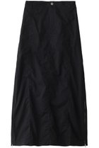 【マノフ/MANOF】のSIDE ZIP LONG SKIRT スカート 人気、トレンドファッション・服の通販 founy(ファニー) ファッション Fashion レディースファッション WOMEN スカート Skirt ロングスカート Long Skirt ジップ Zip フィット Fit フレア Flare ロング Long thumbnail BLACK|ID: prp329100004083498 ipo3291000000027618450