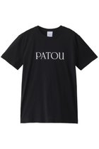 【パトゥ/PATOU】のエッセンシャルPATOUロゴTシャツ ブラック|ID:prp329100004083499