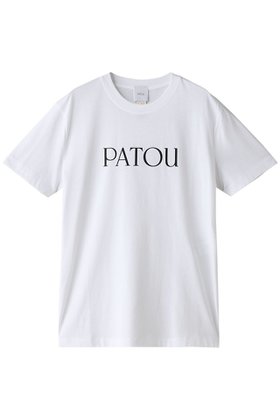 【パトゥ/PATOU】 エッセンシャルPATOUロゴTシャツ人気、トレンドファッション・服の通販 founy(ファニー) ファッション Fashion レディースファッション Ladies' Fashion Online トップス・カットソー Tops/Tshirt シャツ/ブラウス Shirts/Blouses ロング / Tシャツ T-Shirts カットソー Cut and Sewn ショート Short シンプル Simple スリーブ Sleeve センター Center デニム Denim フロント Front エレガント 上品 Elegant 定番 Standard |ID:prp329100004083499