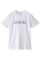 【パトゥ/PATOU】のエッセンシャルPATOUロゴTシャツ 人気、トレンドファッション・服の通販 founy(ファニー) ファッション Fashion レディースファッション Ladies' Fashion Online トップス・カットソー Tops/Tshirt シャツ/ブラウス Shirts/Blouses ロング / Tシャツ T-Shirts カットソー Cut and Sewn ショート Short シンプル Simple スリーブ Sleeve センター Center デニム Denim フロント Front エレガント 上品 Elegant 定番 Standard |ID:prp329100004083499