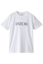 【パトゥ/PATOU】のエッセンシャルPATOUロゴTシャツ 人気、トレンドファッション・服の通販 founy(ファニー) ファッション Fashion レディースファッション Ladies' Fashion Online トップス・カットソー Tops/Tshirt シャツ/ブラウス Shirts/Blouses ロング / Tシャツ T-Shirts カットソー Cut and Sewn ショート Short シンプル Simple スリーブ Sleeve センター Center デニム Denim フロント Front エレガント 上品 Elegant 定番 Standard thumbnail ホワイト|ID: prp329100004083499 ipo3291000000032549126