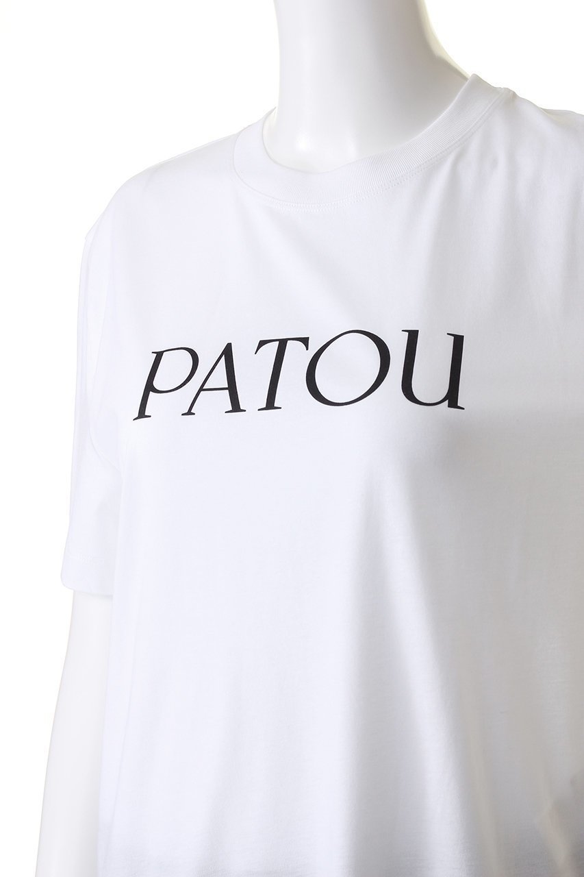 【パトゥ/PATOU】のエッセンシャルPATOUロゴTシャツ 人気、トレンドファッション・服の通販 founy(ファニー) 　ファッション　Fashion　レディースファッション　Ladies' Fashion Online　トップス・カットソー　Tops/Tshirt　シャツ/ブラウス　Shirts/Blouses　ロング / Tシャツ　T-Shirts　カットソー　Cut and Sewn　ショート　Short　シンプル　Simple　スリーブ　Sleeve　センター　Center　デニム　Denim　フロント　Front　エレガント 上品　Elegant　定番　Standard　other-5|ID: prp329100004083499 ipo3291000000032549135