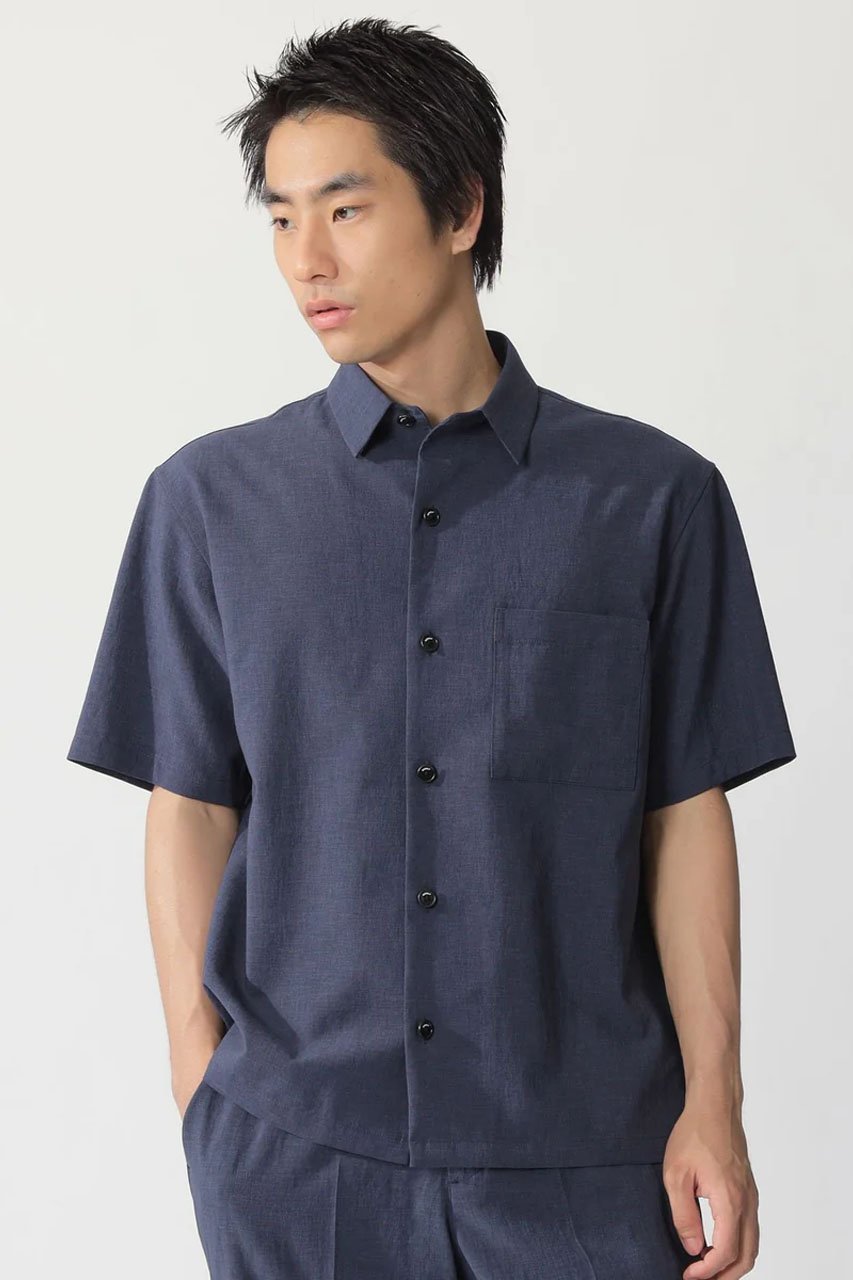 【エコアルフ/ECOALF / MEN】の【MEN】ACT CITY シャツ 【日本限定】 人気、トレンドファッション・服の通販 founy(ファニー) 　ファッション　Fashion　メンズファッション　Fashion for Men　トップス・カットソー　Cut & Sew Tops　メンズシャツ　Shirts　コレクション　Collection, Seasonal Line　ショート　Short, Short Length　スマート　Smart, Elegant　スリーブ　Sleeve, Long Sleeve / Short Sleeve　ポケット　Pocket, Pocket Detail　リラックス　Relax, Relaxed Fit　エレガント 上品　Elegant　夏　Summer　軽量　Lightweight, Ultra Light　other-3|ID: prp329100004083507 ipo3291000000032913860