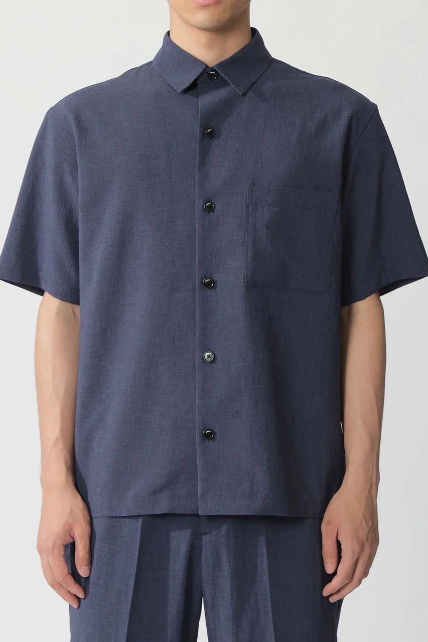 【エコアルフ/ECOALF / MEN】の【MEN】ACT CITY シャツ 【日本限定】 人気、トレンドファッション・服の通販 founy(ファニー) 　ファッション　Fashion　メンズファッション　Fashion for Men　トップス・カットソー　Cut & Sew Tops　メンズシャツ　Shirts　コレクション　Collection, Seasonal Line　ショート　Short, Short Length　スマート　Smart, Elegant　スリーブ　Sleeve, Long Sleeve / Short Sleeve　ポケット　Pocket, Pocket Detail　リラックス　Relax, Relaxed Fit　エレガント 上品　Elegant　夏　Summer　軽量　Lightweight, Ultra Light　other-4|ID: prp329100004083507 ipo3291000000032913869