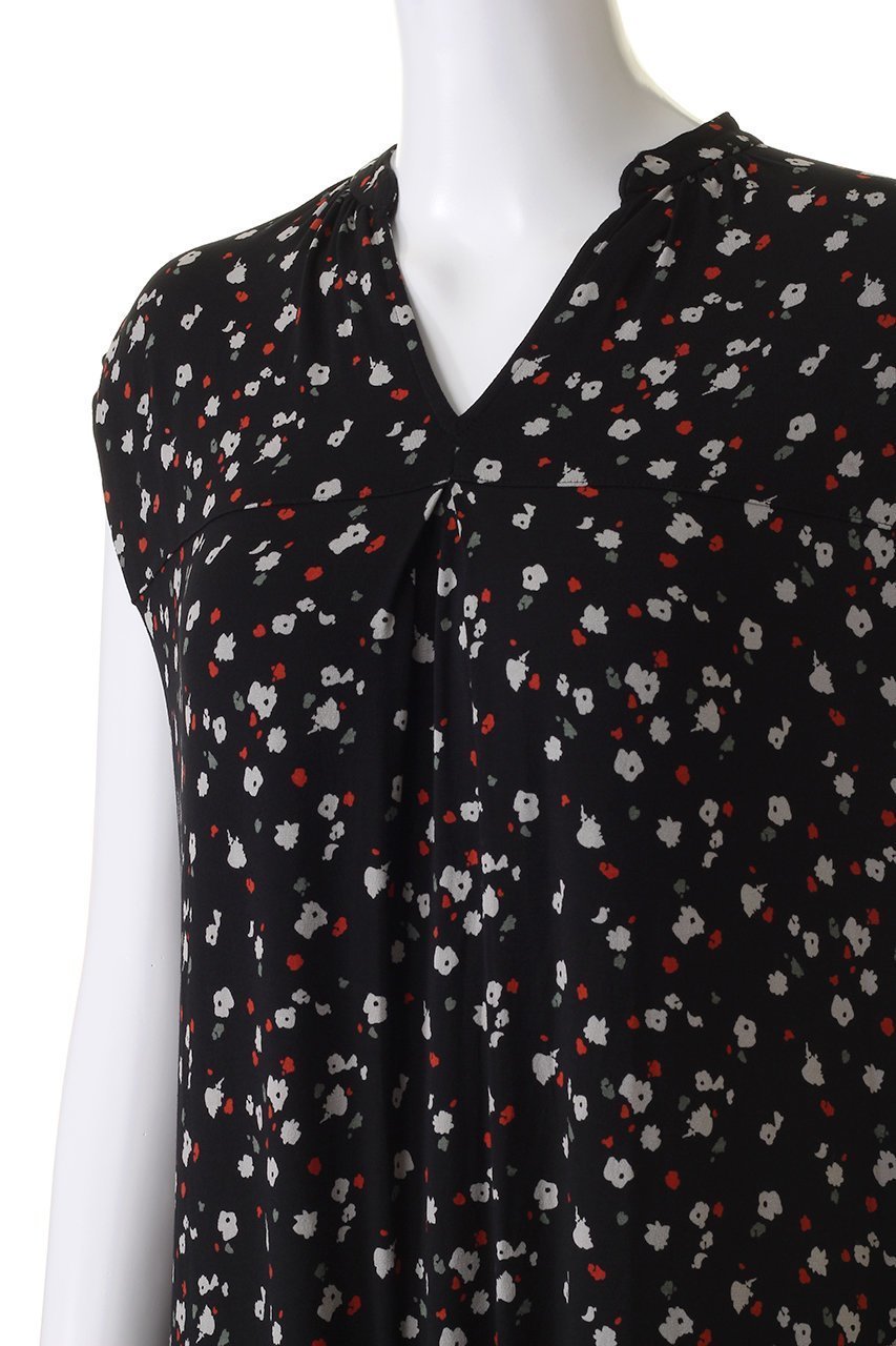 【スリー ドッツ/three dots】のトラベルライン ドレス 人気、トレンドファッション・服の通販 founy(ファニー) 　ファッション　Fashion　レディースファッション　Fashion for Women　ワンピース　Dresses　フォーマル・パーティードレス・結婚式用ドレス　Elegant & Casual Dresses　チュニック　Tunic Tops & Dresses　とろみ　Fluid, Flowy Fabric　ギャザー　Gathered, Ruffled　チュニック　Tunic, Long Top　トラベル　Travel, Travel Gear　ドレス　Dress, One-Piece　プリント　Print, Printed Pattern　ロング　Long, Long-Length　旅行　Travel　other-5|ID: prp329100004083522 ipo3291000000032893910