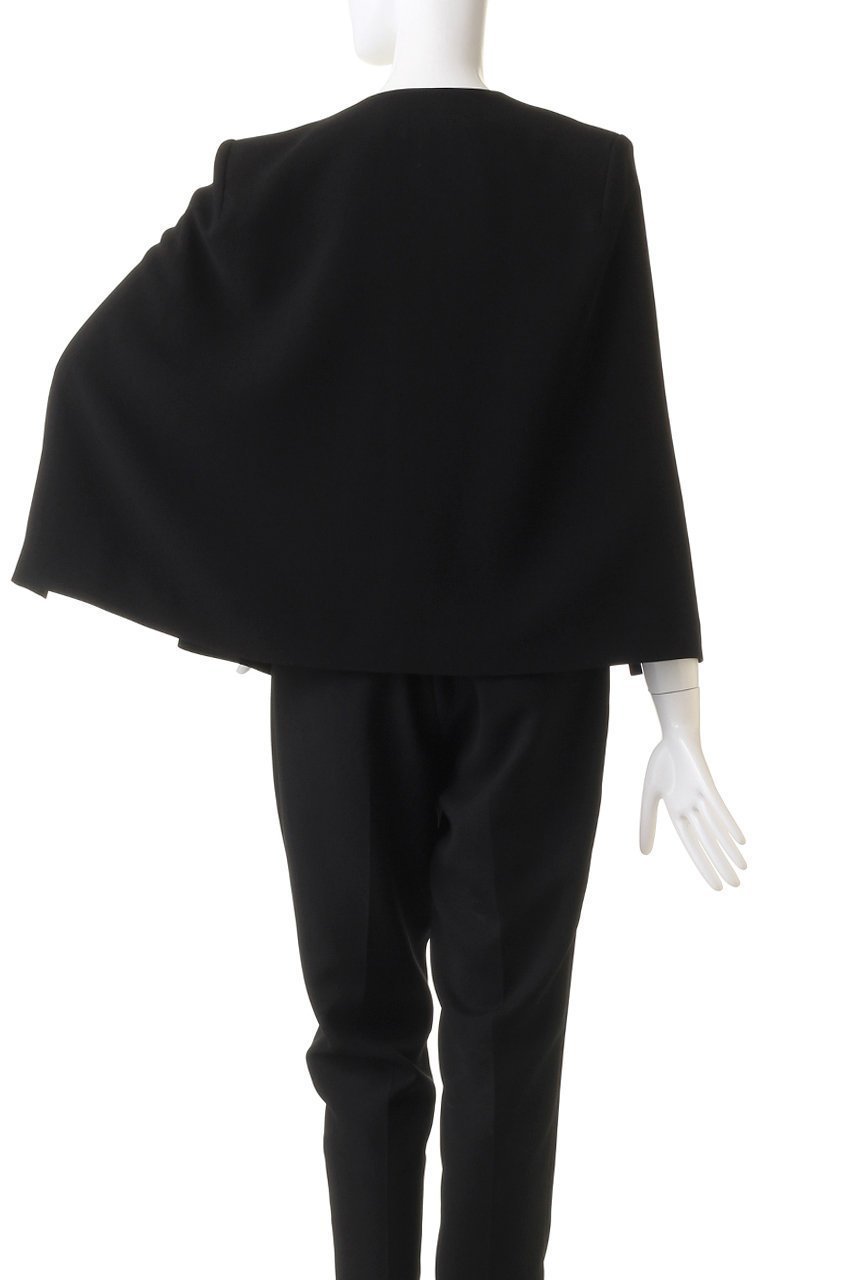 【アルアバイル/allureville】の【Loulou Willoughby】リトルブラックケープジャケット A 人気、トレンドファッション・服の通販 founy(ファニー) 　ファッション　Fashion　レディースファッション　Fashion for Women　アウター　Coat / Outerwear Collection　レディースジャケット・軽アウター　Jackets　コンパクト　Compact, Small Size　シンプル　Simple, Minimal　ジャケット　Jacket, Outerwear　スリット　Slit, Slit Detail　フォーマル　Formal, Dressy　エレガント 上品　Elegant　other-4|ID: prp329100004083544 ipo3291000000035491361