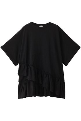 【ローズバッド/ROSE BUD】のビッグフリルカットソー 人気、トレンドファッション・服の通販 founy(ファニー) ファッション Fashion レディースファッション WOMEN トップス・カットソー Tops/Tshirt シャツ/ブラウス Shirts/Blouses ロング / Tシャツ T-Shirts カットソー Cut and Sewn アシンメトリー Asymmetry カットソー Cut And Sew ショート Short スリーブ Sleeve フリル Frills エレガント 上品 Elegant 無地 Plain Color |ID:prp329100004083555