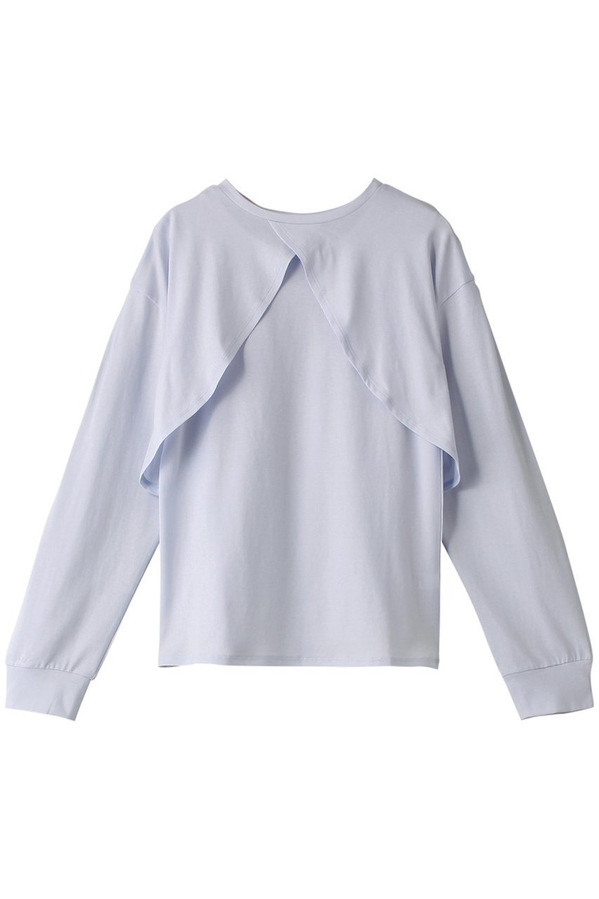 【ミディウミソリッド/MIDIUMISOLID】のbolero ensemble アンサンブル インテリア・キッズ・メンズ・レディースファッション・服の通販 founy(ファニー) 　ファッション　Fashion　レディースファッション　Fashion for Women　アウター　Coat / Outerwear Collection　ボレロ・ショート丈ジャケット / ドレス羽織りに　Boleros & Short Jackets　トップス・カットソー　Cut & Sew Tops　アンサンブルニット　Knit Ensembles & Twin Sets　シャツ・ブラウス・オフィスカジュアル　Elegant Blouses & Button-Ups　ロングTシャツ・Tシャツ　Longline T-Shirts & Tees　カットソー・ベーシックTシャツ　Cut-and-Sewn Tops / Stretch Tees & Basics　アンサンブル　Ensemble Set　シンプル　Simple, Minimal　スリーブ　Sleeve, Long Sleeve / Short Sleeve　ボレロ　Bolero, Short Cardigan　ロング　Long, Long-Length　l.blue|ID: prp329100004084784 ipo3291000000034969266