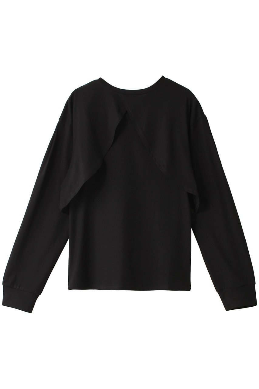 【ミディウミソリッド/MIDIUMISOLID】のbolero ensemble アンサンブル インテリア・キッズ・メンズ・レディースファッション・服の通販 founy(ファニー) 　ファッション　Fashion　レディースファッション　Fashion for Women　アウター　Coat / Outerwear Collection　ボレロ・ショート丈ジャケット / ドレス羽織りに　Boleros & Short Jackets　トップス・カットソー　Cut & Sew Tops　アンサンブルニット　Knit Ensembles & Twin Sets　シャツ・ブラウス・オフィスカジュアル　Elegant Blouses & Button-Ups　ロングTシャツ・Tシャツ　Longline T-Shirts & Tees　カットソー・ベーシックTシャツ　Cut-and-Sewn Tops / Stretch Tees & Basics　アンサンブル　Ensemble Set　シンプル　Simple, Minimal　スリーブ　Sleeve, Long Sleeve / Short Sleeve　ボレロ　Bolero, Short Cardigan　ロング　Long, Long-Length　black|ID: prp329100004084784 ipo3291000000034969267