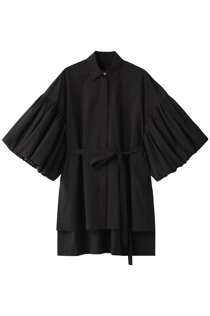 【ル フィル/LE PHIL】のSOLOTEXブロードオーバーブラウス 人気、トレンドファッション・服の通販 founy(ファニー) 　ファッション　Fashion　レディースファッション　Fashion for Women　トップス・カットソー　Cut & Sew Tops　シャツ・ブラウス・オフィスカジュアル　Elegant Blouses & Button-Ups　ギャザー　Gathered, Ruffled　ショート　Short, Short Length　スリーブ　Sleeve, Long Sleeve / Short Sleeve　フォルム　Silhouette, Form　羽織　Haori, Light Jacket　 other-1|ID: prp329100004084787 ipo3291000000032900188