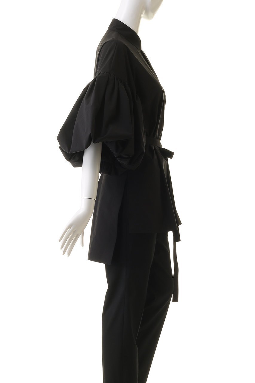 【ル フィル/LE PHIL】のSOLOTEXブロードオーバーブラウス 人気、トレンドファッション・服の通販 founy(ファニー) 　ファッション　Fashion　レディースファッション　Fashion for Women　トップス・カットソー　Cut & Sew Tops　シャツ・ブラウス・オフィスカジュアル　Elegant Blouses & Button-Ups　ギャザー　Gathered, Ruffled　ショート　Short, Short Length　スリーブ　Sleeve, Long Sleeve / Short Sleeve　フォルム　Silhouette, Form　羽織　Haori, Light Jacket　other-3|ID: prp329100004084787 ipo3291000000033654596