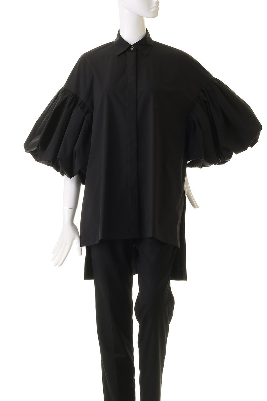 【ル フィル/LE PHIL】のSOLOTEXブロードオーバーブラウス 人気、トレンドファッション・服の通販 founy(ファニー) 　ファッション　Fashion　レディースファッション　Fashion for Women　トップス・カットソー　Cut & Sew Tops　シャツ・ブラウス・オフィスカジュアル　Elegant Blouses & Button-Ups　ギャザー　Gathered, Ruffled　ショート　Short, Short Length　スリーブ　Sleeve, Long Sleeve / Short Sleeve　フォルム　Silhouette, Form　羽織　Haori, Light Jacket　other-6|ID: prp329100004084787 ipo3291000000033654599