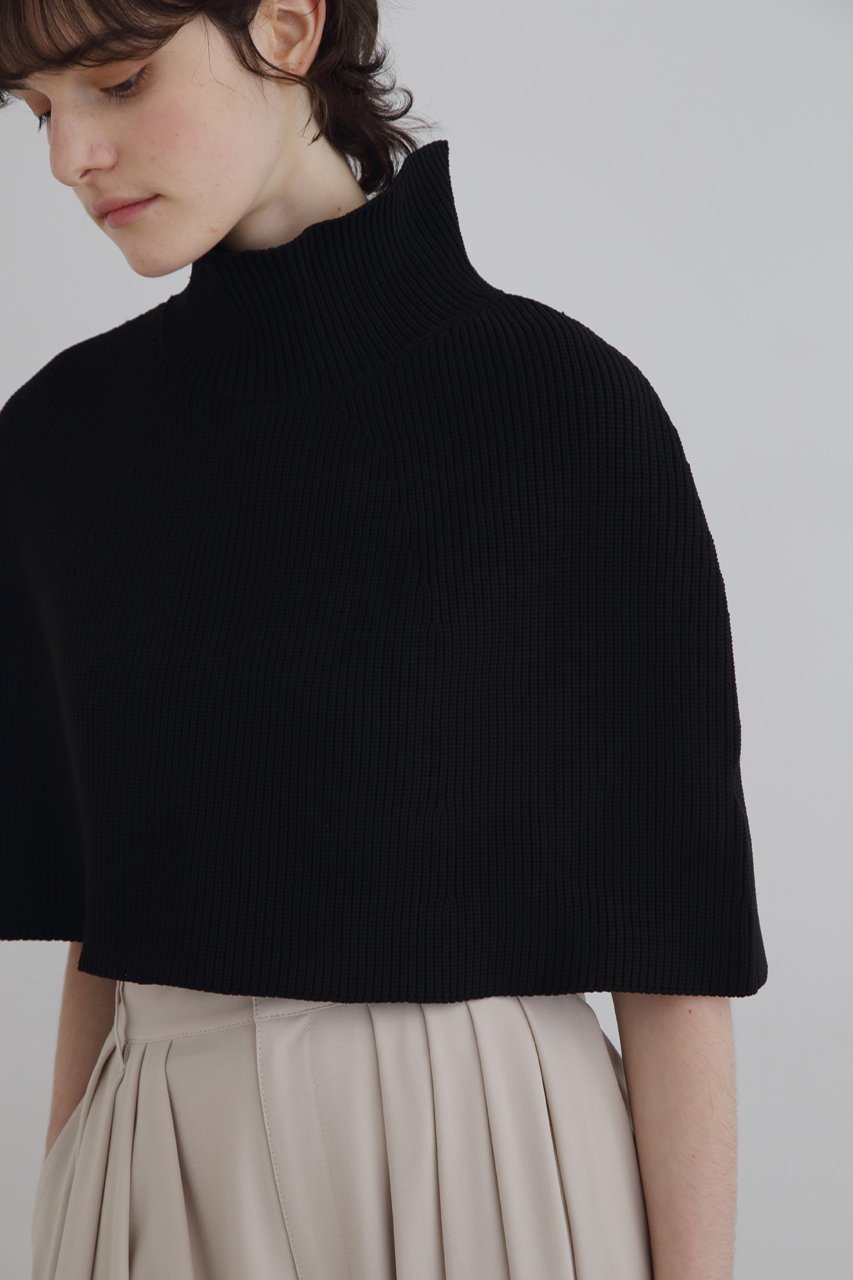 【ル フィル/LE PHIL】のスポンディッシュケープ 人気、トレンドファッション・服の通販 founy(ファニー) 　ファッション　Fashion　レディースファッション　Fashion for Women　トップス・カットソー　Cut & Sew Tops　ニット　Knit Tops & Sweaters　カジュアルプルオーバー・ニットトップス　Pullovers & Knit Tops / Casual Pullovers　アクセサリー　Fashion Accessories　カットソー　Cut and Sewn Top　スリット　Slit, Slit Detail　ノースリーブ　Sleeveless, No-Sleeve　畦　Ribbed Knit　other-3|ID: prp329100004084792 ipo3291000000035696484