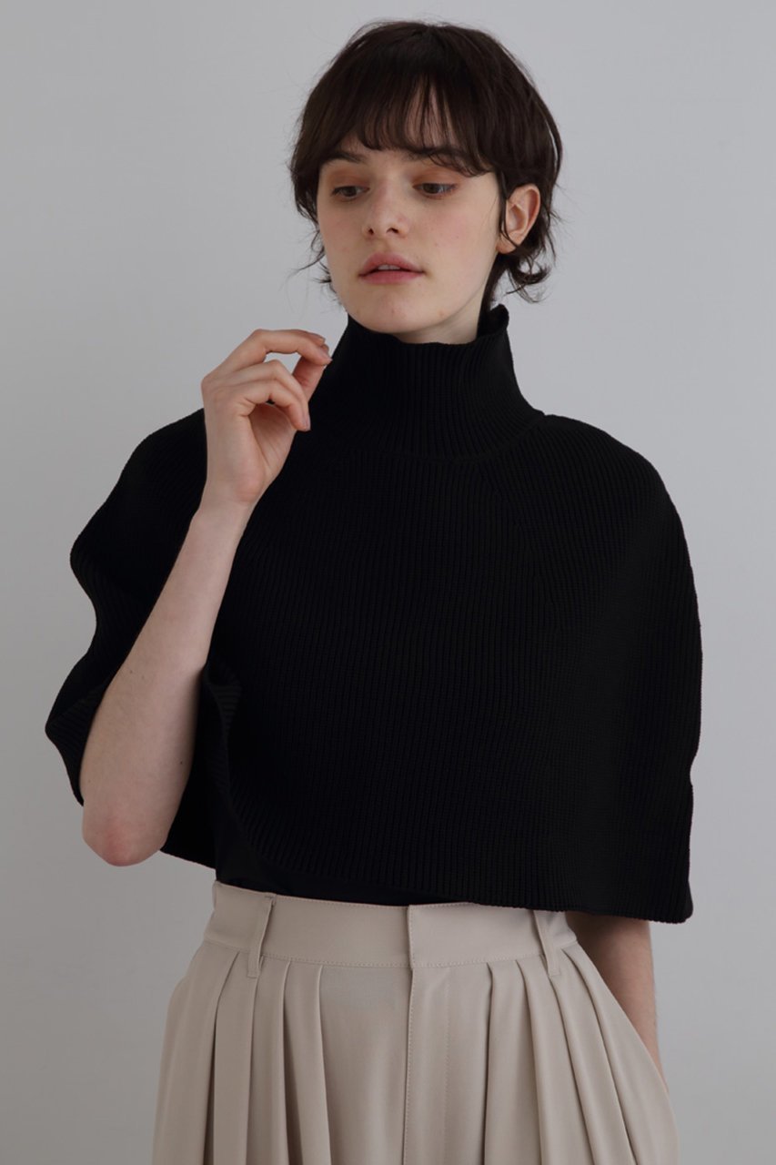 【ル フィル/LE PHIL】のスポンディッシュケープ 人気、トレンドファッション・服の通販 founy(ファニー) 　ファッション　Fashion　レディースファッション　Fashion for Women　トップス・カットソー　Cut & Sew Tops　ニット　Knit Tops & Sweaters　カジュアルプルオーバー・ニットトップス　Pullovers & Knit Tops / Casual Pullovers　アクセサリー　Fashion Accessories　カットソー　Cut and Sewn Top　スリット　Slit, Slit Detail　ノースリーブ　Sleeveless, No-Sleeve　畦　Ribbed Knit　other-6|ID: prp329100004084792 ipo3291000000035696488