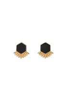 【デイジー ロンドン/DAISY LONDON】のHEXAGON PALM STUD ピアス_GOLD 人気、トレンドファッション・服の通販 founy(ファニー) ファッション Fashion レディースファッション WOMEN ジュエリー Jewelry リング Rings イヤリング Earrings イヤリング Earrings コレクション Collection リュクス Luxe thumbnail ゴールド|ID: prp329100004084810 ipo3291000000027637857