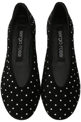 【セルジオ ロッシ/SERGIO ROSSI】 srARC クリスタルバレリーナ人気、トレンドファッション・服の通販 founy(ファニー) ファッション Fashion レディースファッション Fashion for Women クリスタル Crystal, Swarovski コレクション Collection, Seasonal Line シューズ Shoes, Footwear デニム Denim, Jeans Material ドット Polka Dot, Dot Pattern フラット Flat, Flat Shoes |ID:prp329100004084829