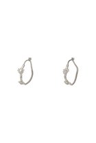 【デイジー ロンドン/DAISY LONDON】のDAISY ORGANIC MOTHER OF PEARL HOOP ピアス 人気、トレンドファッション・服の通販 founy(ファニー) ファッション Fashion レディースファッション WOMEN ジュエリー Jewelry リング Rings イヤリング Earrings イヤリング Earrings コレクション Collection シルバー Silver エレガント 上品 Elegant thumbnail シルバー|ID: prp329100004084842 ipo3291000000027637924