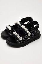 【スタッカート/STACCATO】のツイードパールWベルトウォームスポーツサンダル 人気、トレンドファッション・服の通販 founy(ファニー) ファッション Fashion レディースファッション Fashion for Women ベルト&ウエストマーク Belts & Waist Accessories スポーツウェア Functional & Stylish Sportswear サンダル&ミュール Sandals & Mules エレガント 上品 Elegant サンダル Sandals, Summer Shoes ストーン Stone, Gem-Like ツイード Twill, Twill Weave パール Pearl, Pearl Accent 人気 Popular, Best Seller thumbnail ブラック|ID: prp329100004084858 ipo3291000000034940634