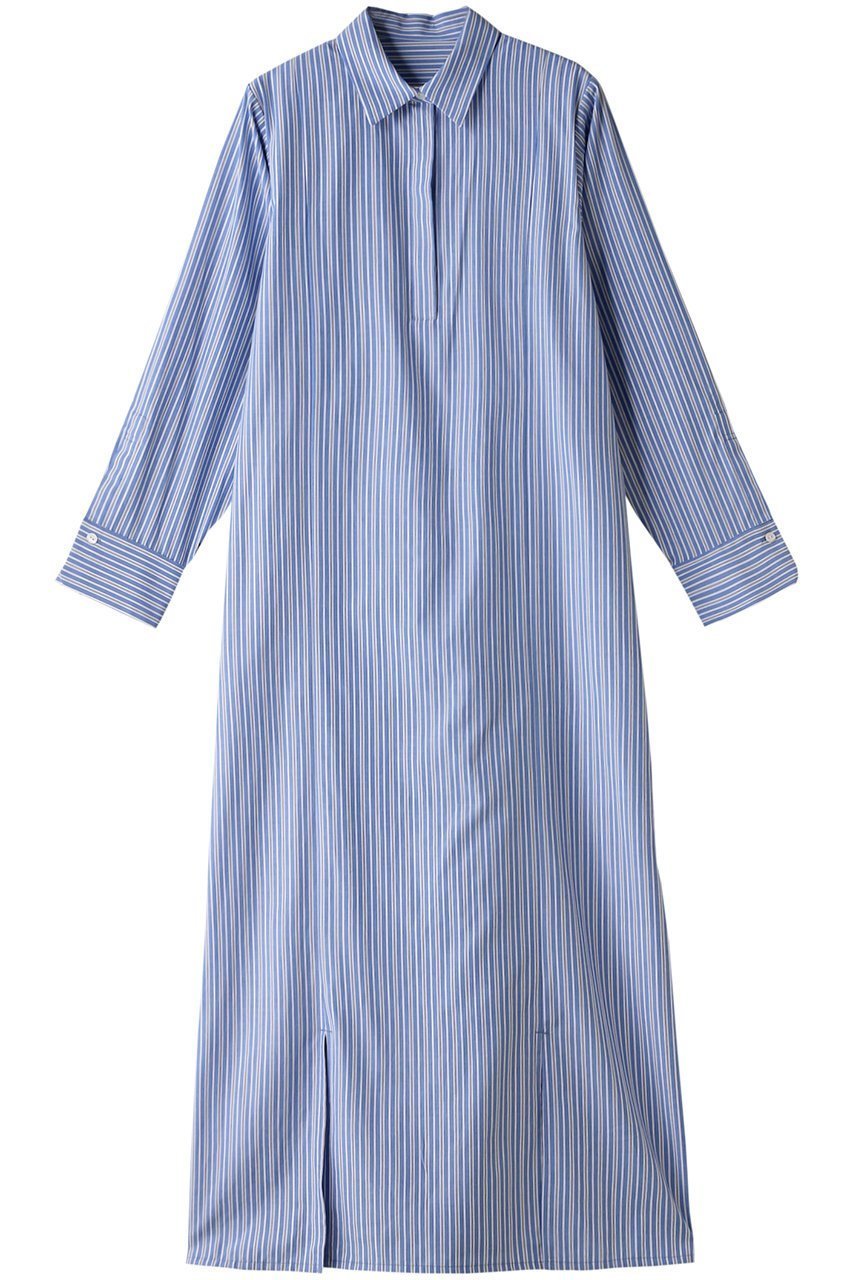 【リムアーク/RIM.ARK】のUnder slit maxi sh OP/シャツワンピース インテリア・キッズ・メンズ・レディースファッション・服の通販 founy(ファニー) 　ファッション　Fashion　レディースファッション　WOMEN　ワンピース　Dress　シャツワンピース　Shirt Dresses　チュニック　Tunic　おすすめ　Recommend　スタイリッシュ　Stylish　チュニック　Tunic　マキシ　Maxi　ロング　Long　今季　This Season　マルチ(混色)|ID: prp329100004084863 ipo3291000000032377206
