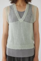 【リムアーク/RIM.ARK】のMohair mix minimum knit vest/ニットベスト ライトグリーン|ID: prp329100004084864 ipo3291000000027637981