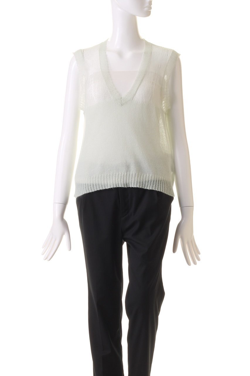 【リムアーク/RIM.ARK】のMohair mix minimum knit vest/ニットベスト 人気、トレンドファッション・服の通販 founy(ファニー) 　ファッション　Fashion　レディースファッション　Fashion for Women　トップス・カットソー　Cut & Sew Tops　ニット　Knit Tops & Sweaters　ベスト&ジレ / 重ね着スタイル　Vests & Gilets　カジュアルプルオーバー・ニットトップス　Pullovers & Knit Tops / Casual Pullovers　ベスト　Vest, Waistcoat　other-2|ID: prp329100004084864 ipo3291000000032808984