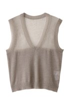 【リムアーク/RIM.ARK】のMohair mix minimum knit vest/ニットベスト グレージュ|ID:prp329100004084864