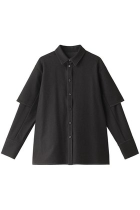 【リムアーク/RIM.ARK】 Fake denim SH/シャツ人気、トレンドファッション・服の通販 founy(ファニー) ファッション Fashion レディースファッション Fashion for Women トップス・カットソー Cut & Sew Tops シャツ・ブラウス・オフィスカジュアル Elegant Blouses & Button-Ups スリーブ Sleeve, Long Sleeve / Short Sleeve ロング Long, Long-Length |ID:prp329100004084865