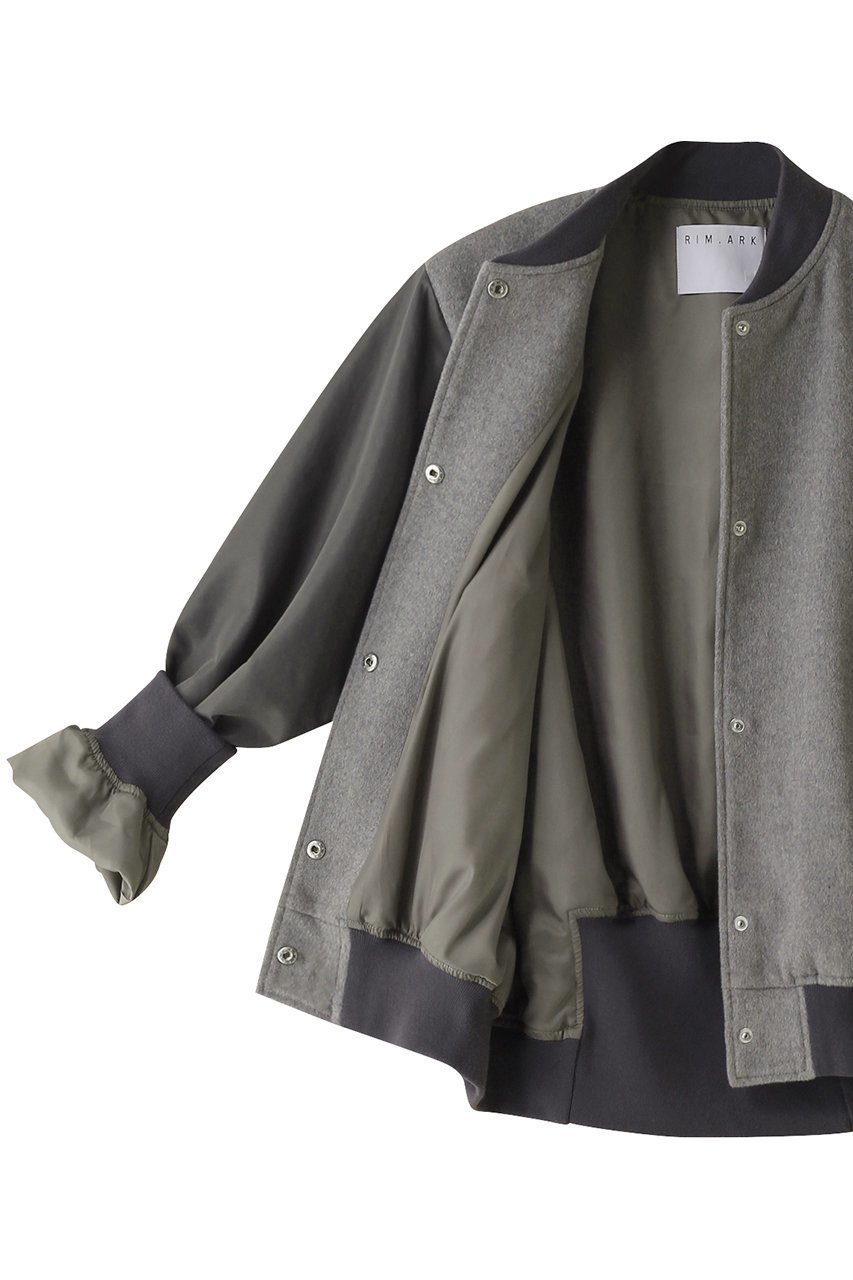 【リムアーク/RIM.ARK】のStadium jacket/ジャケット 人気、トレンドファッション・服の通販 founy(ファニー) 　ファッション　Fashion　レディースファッション　Fashion for Women　アウター　Coat / Outerwear Collection　レディースジャケット・軽アウター　Jackets　ジャケット　Jacket, Outerwear　スリーブ　Sleeve, Long Sleeve / Short Sleeve　秋　Autumn　other-6|ID: prp329100004084868 ipo3291000000033662079